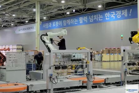 Hyundai Robotics cierra contrato de 370 robots industriales